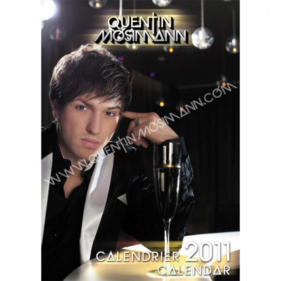 Quentin Mosimann en couverture de son calendrier 2011.