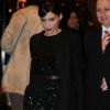Rooney Mara sort de l'hôtel George V pour présenter Millénium : Les hommes qui n'aimaient pas les femmes à Paris, le 3 janvier 2012.