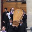 Obsèques de Ghislaine Leclerc à Bourg-la-Reine, le 28 décembre 2011.