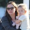 Jennifer Garner et son adorable fille Seraphina, le 4 janvier 2012 à Los Angeles