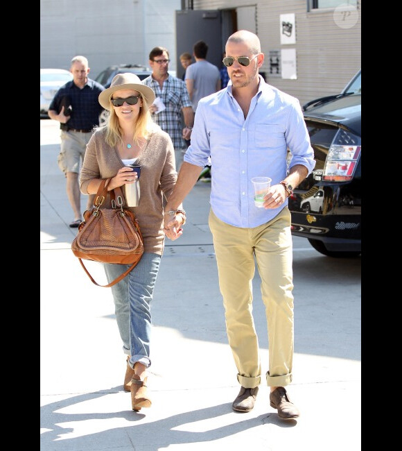 Reese Witherspoon et Jim Toth à Los Angeles le 18 septembre 2011