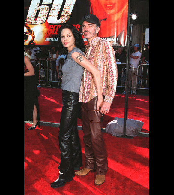 Angelina Jolie et Billy Bob Thornton, en juin 2000 à Los Angeles.