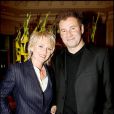Sophie Davant et Pierre Sled en novembre 2007 à Paris