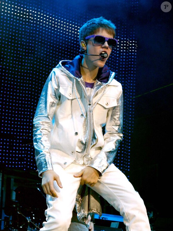 Justin Bieber à Londres, le 14 mars 2011.
