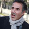 José Garcia arrive au Studio Gabriel pour l'enregistrement de Vivement Dimanche, à Paris, le 11 janvier 2011.