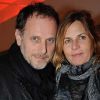 Charles Berling et Virginie Couperet au concert de Julien Clerc au Palais des Congrès de Paris, le 13 janvier 2012.