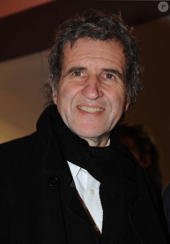 Gérard Leclerc au concert de Julien Clerc Palais des Congrès de Paris, le 13 janvier 2012.