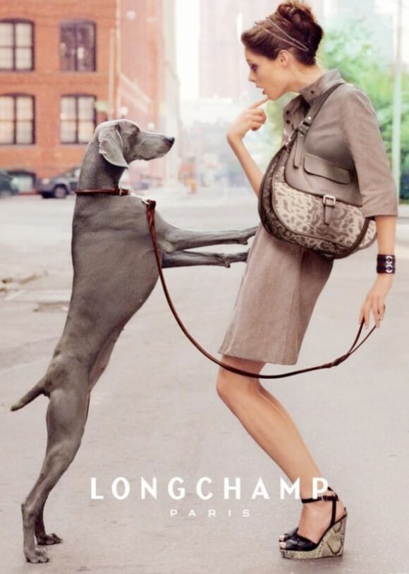 Pétillante campagne Longchamp avec Coco Rocha