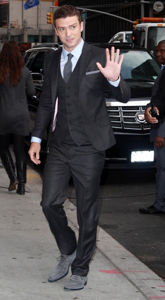 Justin Timberlake à New York, en octobre 2011.