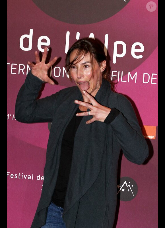 Vanessa Demouy à la soirée d'ouverture du festival de l'Alpe d'Huez, le 17 janvier 2012.