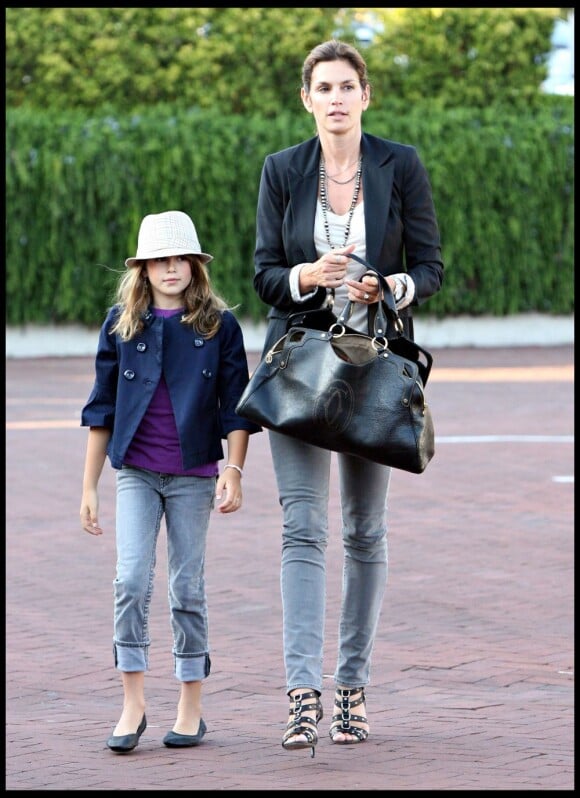 Kaia Gerber et sa maman Cindy Crawford