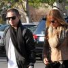 Jennifer Lopez et Casper Smart en décembre 2011 à Los Angeles