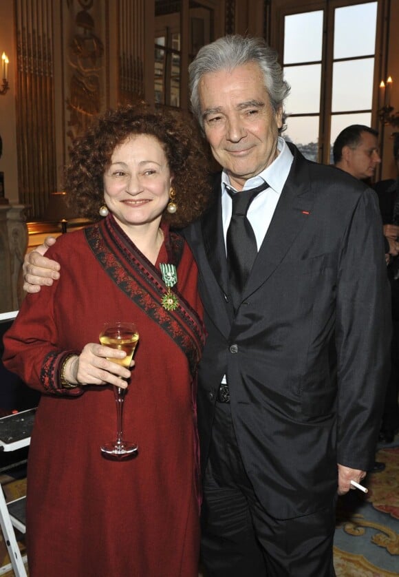Pierre Arditi et sa soeur Catherine en mars 2009