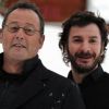 Jean Reno et Michaël Youn lors de la cérémonie de cloture du 15e Festival international du film de Comédie de l'Alpe d'Huez le samedi 21 janvier 2012