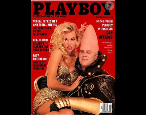 Pamela Anderson pour le magazine Playboy, août 1993.