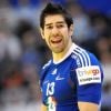 Nikola Karabatic le 16 janvier 2012 à Novi Sad lors du match de l'Euro de hanball face à l'Espagne