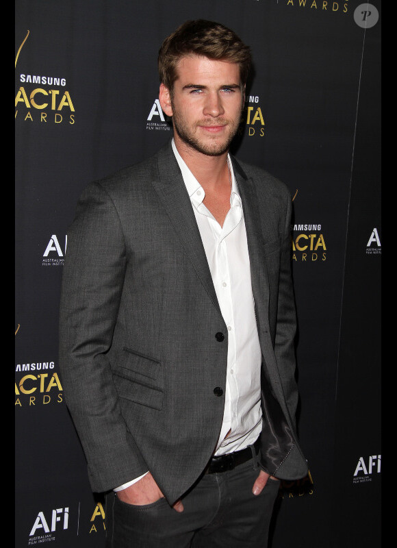 Liam Hemsworth lors des 2012 Australian Academy Of Cinema And Television Arts Awards à Los Angeles le 27 janvier 2012