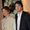 Natalia Vodianova et Antoine Arnault lors de l'inauguration de la "Maison Rome Étoile", nouvelle boutique Louis Vuitton à Rome, le 27 janvier 2012