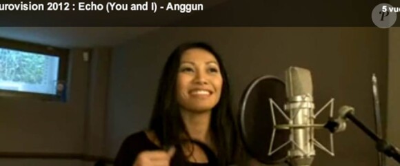 Images en studio. Anggun représentera la France à l'Eurovision 2012 avec Echo (You and I), composée par William Rousseau et Jean-Pierre Pilot et dévoilée en intégralité le 29 janvier 2012.