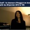 Images en studio. Anggun représentera la France à l'Eurovision 2012 avec Echo (You and I), composée par William Rousseau et Jean-Pierre Pilot et dévoilée en intégralité le 29 janvier 2012.