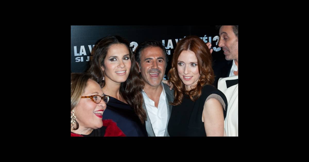 Elisa Tovati La Vérité Si Je Mens Elisa Tovati, José Garcia et Léa Drucker à l'avant-première de La