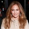 Jennifer Lopez à l'entrée du Ed Sullivan Theater à New York, le 30 janvier 2012.