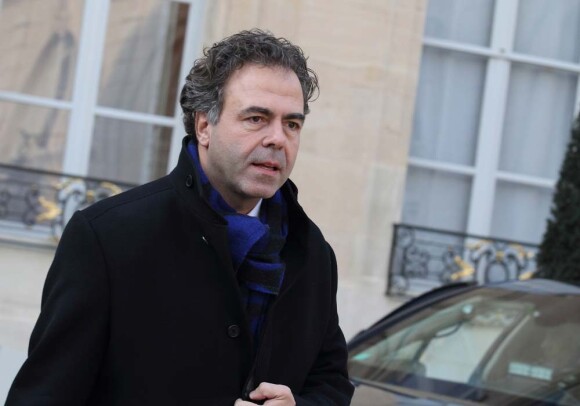 Premier Conseil des ministres pour Luc Chatel depuis le suicide de son épouse Astrid, à l'Élysée, le 1er février 2012.