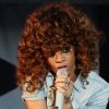 Rihanna sur scène lors du V Festival à Chelmsford en août 2011.