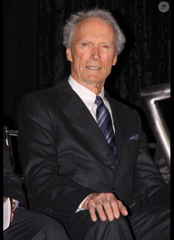 Clint Eastwood honoré par la Smithsonian Institution à Washington le 1er février 2012