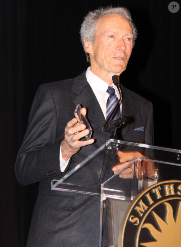 Clint Eastwood honoré par la Smithsonian Institution à Washington le 1er février 2012