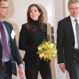 La princesse Mary inaugurait le 2 févier 2012 au Bella Center de Copenhague une conférence sur le marché intérieur européen, " Un marché - Une Europe ".