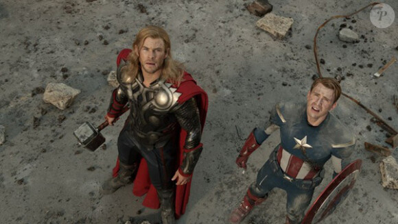 Image du film Avengers avec Thor et Captain America