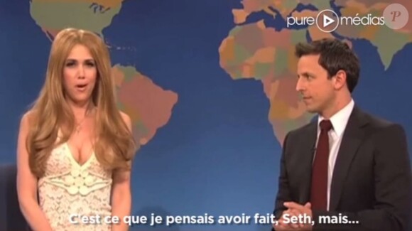 Kristen Wiig dans la peau de Lana Del Rey pour le Saturday Night Live, le 4 février 2012.