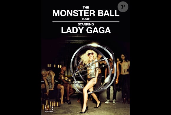 Affiche du Monster Tour de Lady Gaga, 2009-2011.