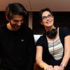 Helena Noguerra joue les DJ lors du lancement de la collection Rodier chez Brand Bazar, à Paris, le 9 février 2012