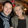 Claire Chazal et Marc-Olivier Fogiel lors du lancement de la collection Rodier chez Brand Bazar, à Paris, le 9 février 2012