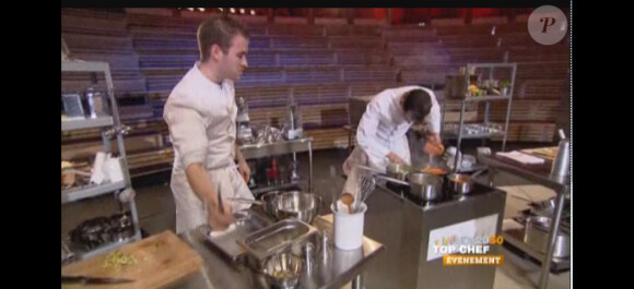 Image du troisième numéro de Top Chef, lundi 13 février 2012 sur M6