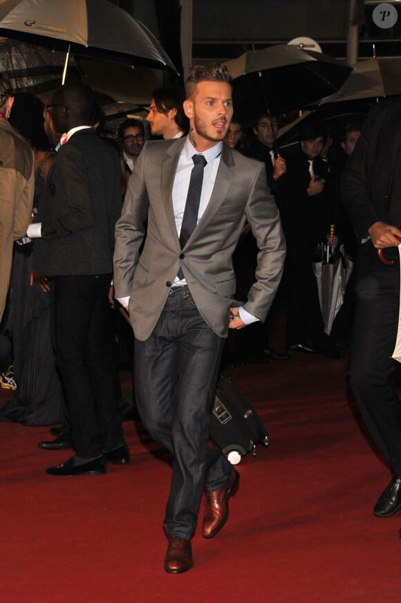 M. Pokora à Cannes pour les NRJ Music Awards, le 28 janvier 2012.