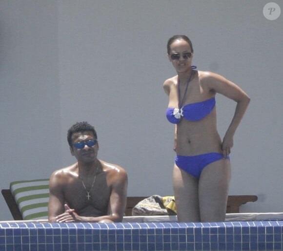 Tyra Banks est n°13 du classement "Les plus belles femmes en maillot de bain". Ici à Mexico en juillet 2011.