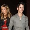 Nick Jonas et Delta Goodrem à Los Angeles, le 16 octobre 2011.