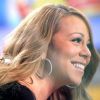 Mariah Carey lors de l'enregistrement de l'émission Good Morning America à New York, le 21 février 2012