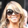 Mariah Carey, tout sourire, lors de l'enregistrement de l'émission Good Morning America à New York, le 21 février 2012