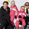 Le prince Friso, la princesse Mabel et leurs filles les comtesses Luana et Zaria lors de leurs vacances à Lech en février 2011.
Pris dans une avalanche à Lech (Alpes autrichiennes) le 17 février 2012, le prince Friso a été déclaré dans le coma le 24 février. La famille royale en pleine tragédie...