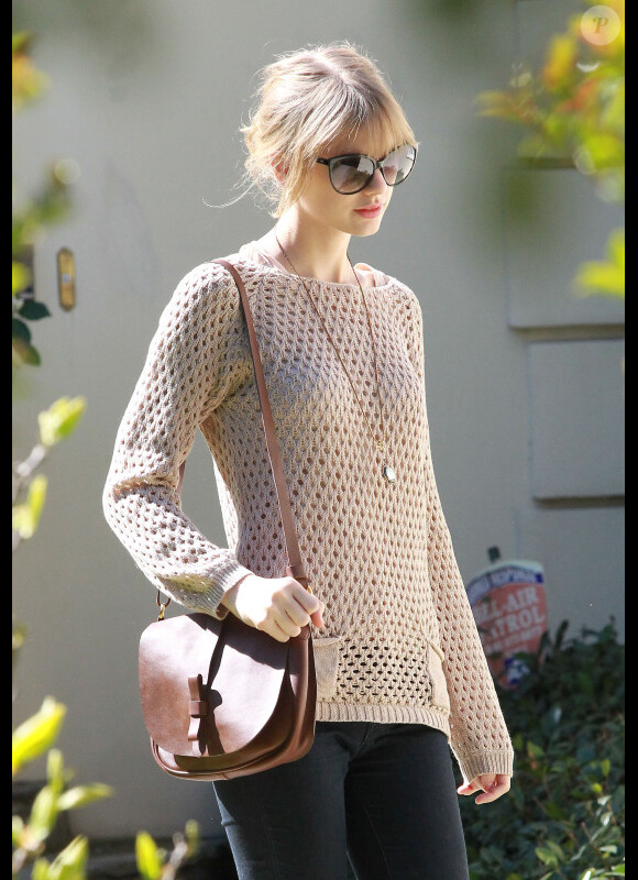 Taylor Swift à Brentwood, en février 2012.
