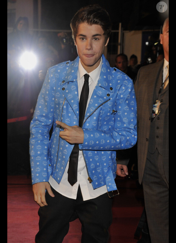 Justin Bieber à Cannes, en janvier 2012.