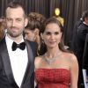 Natalie Portman et Benjamin Millepied, amoureux sur le tapis rouge des Oscars le 26 février 2012