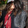 Paz de la Huerta et sa petite amie lors d'une soirée de lancement pour une marque d'alcool à Los Angeles le 1er mars 2012