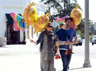 Alyson Hannigan, enceinte : Bonheur total avec son mari, sa fille et des ballons