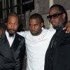 Kanye West et P. Diddy au défilé Givenchy qui s'est déroulé à Paris le 4 mars 2012