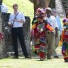 Samedi 4 mars 2012, visite au temple maya Xunantunich pour le prince Harry, qui a pris un petit coup de chaud en montant les marches et a eu droit à un peu de folklore.
Le prince Harry était en visite officielle dans les Caraïbes (Belize,  Bahamas, Jamaïque) début mars 2012, représentant la reine Elizabeth II à  l'occasion de son jubilé de diamant.